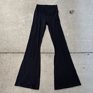 Aerie Black Flared Leggings